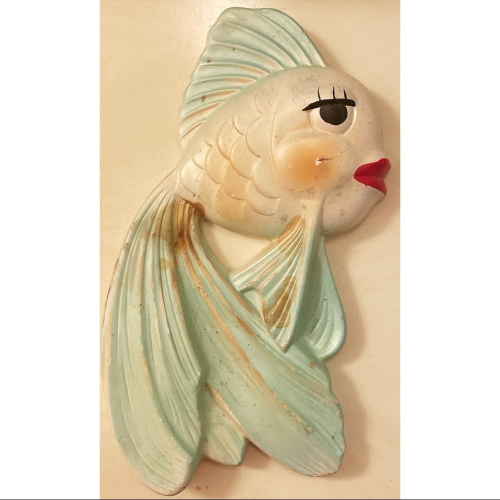 1950’s Anthropomorphic Fish Wall Decor